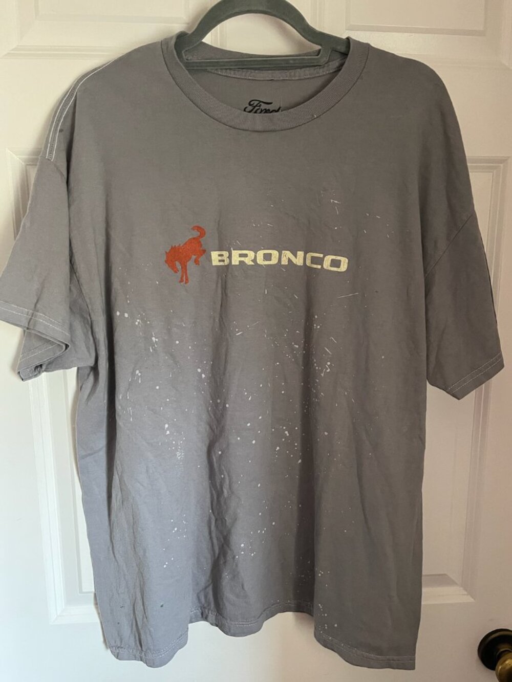 Ford Bronco Paint Splatter Graphic Tee